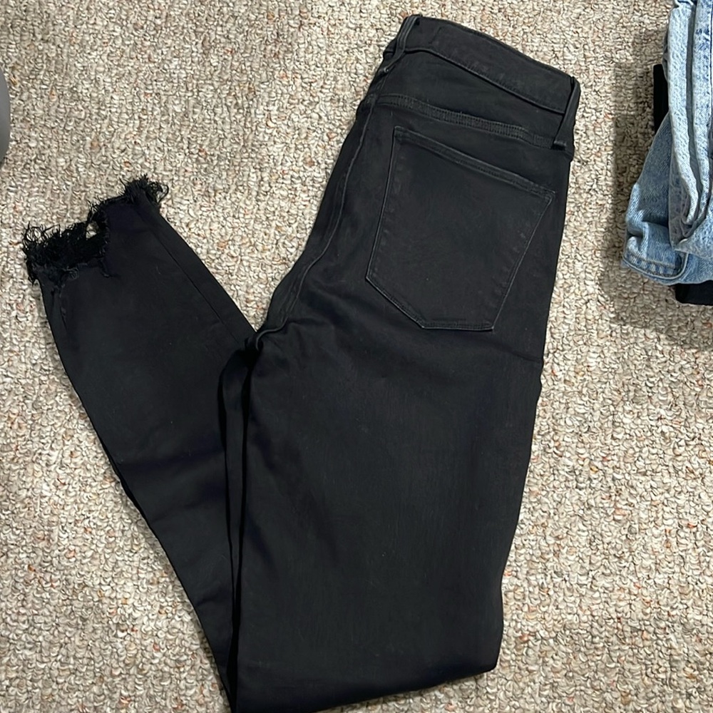 Abercrombie High Rise Super Skinny Curve Love Jeans